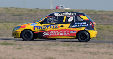 Santiago Tambucci y Gabriel Melian fueron protagonistas de un carrerón del Turismo Pista Santiago Tambucci y Gabriel Melian fueron protagonistas de un carrerón del Turismo Pista